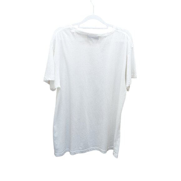 New Wildfox 'Just Call Me Lucky' Oversized Loose Tee T-Shirt Size Medium - Picture 5 of 5